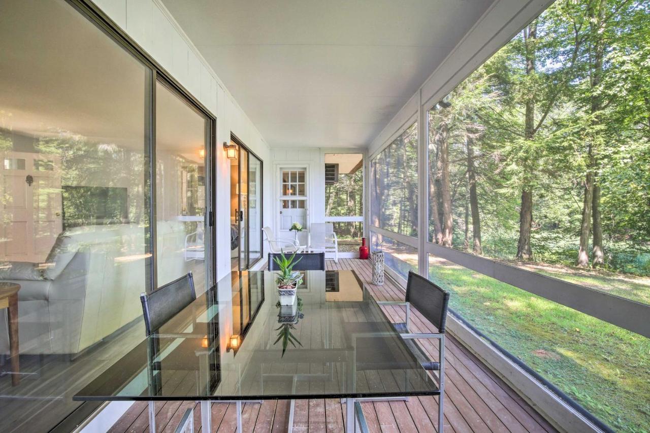 Waterview Home In The Berkshires Near Hiking Sheffield Exterior photo